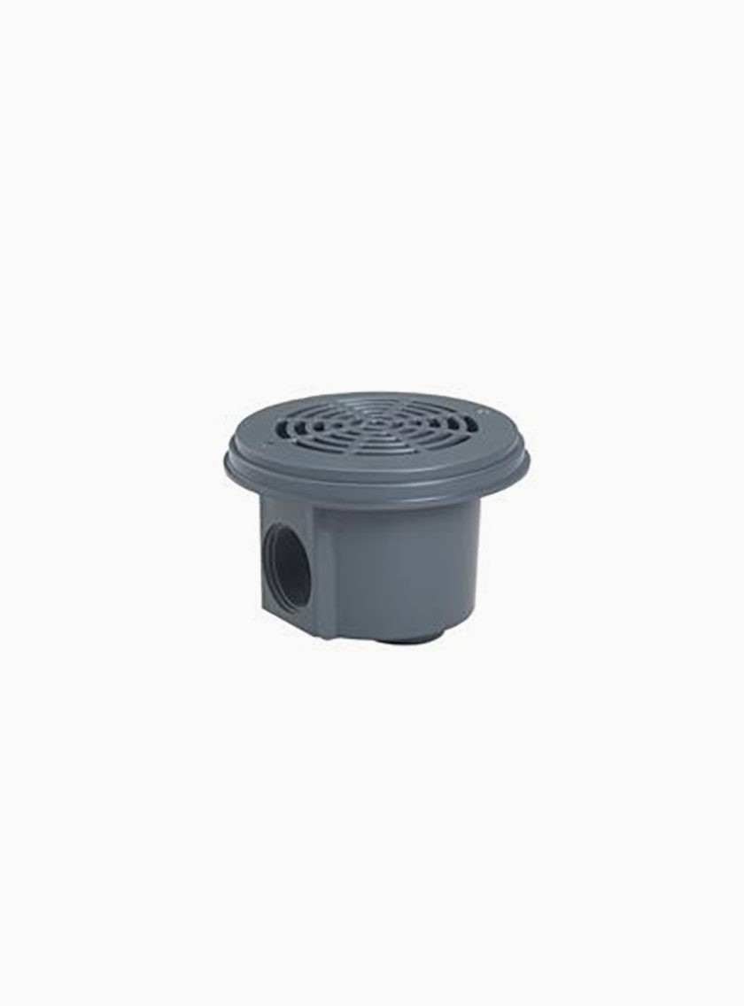 Bonde de fond 1" 1/2 couleur béton/liner Hayward – Image 2