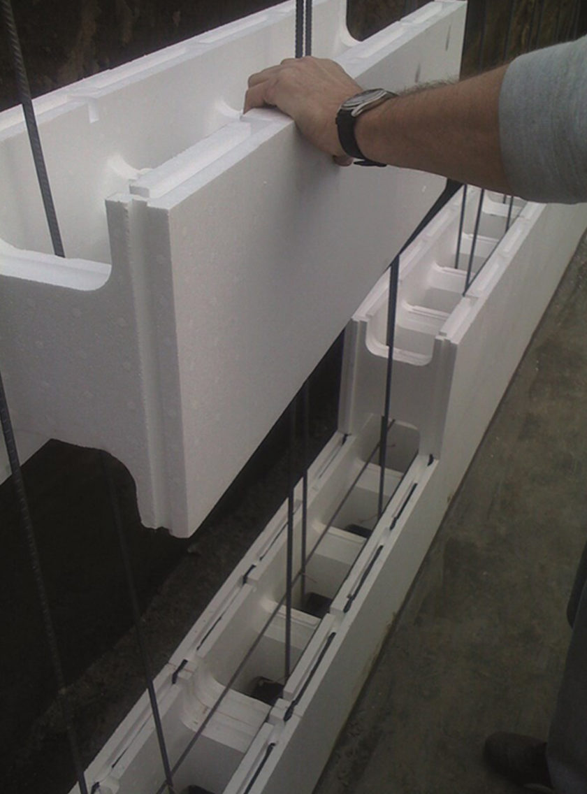 Blocs coffrants en polystyrène Thermostone Plus PS80/40 – Image 2