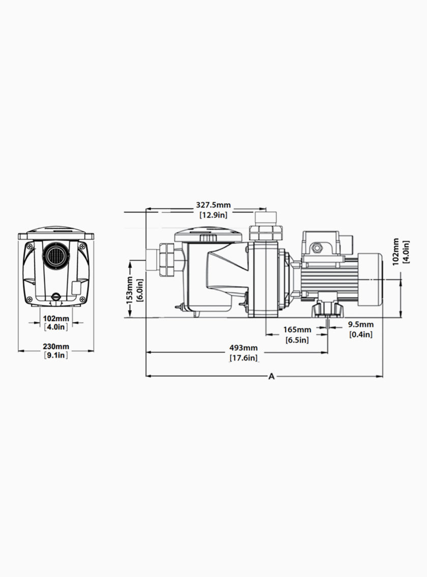 FreeFlo 11m³/h Pentair mono – Image 2