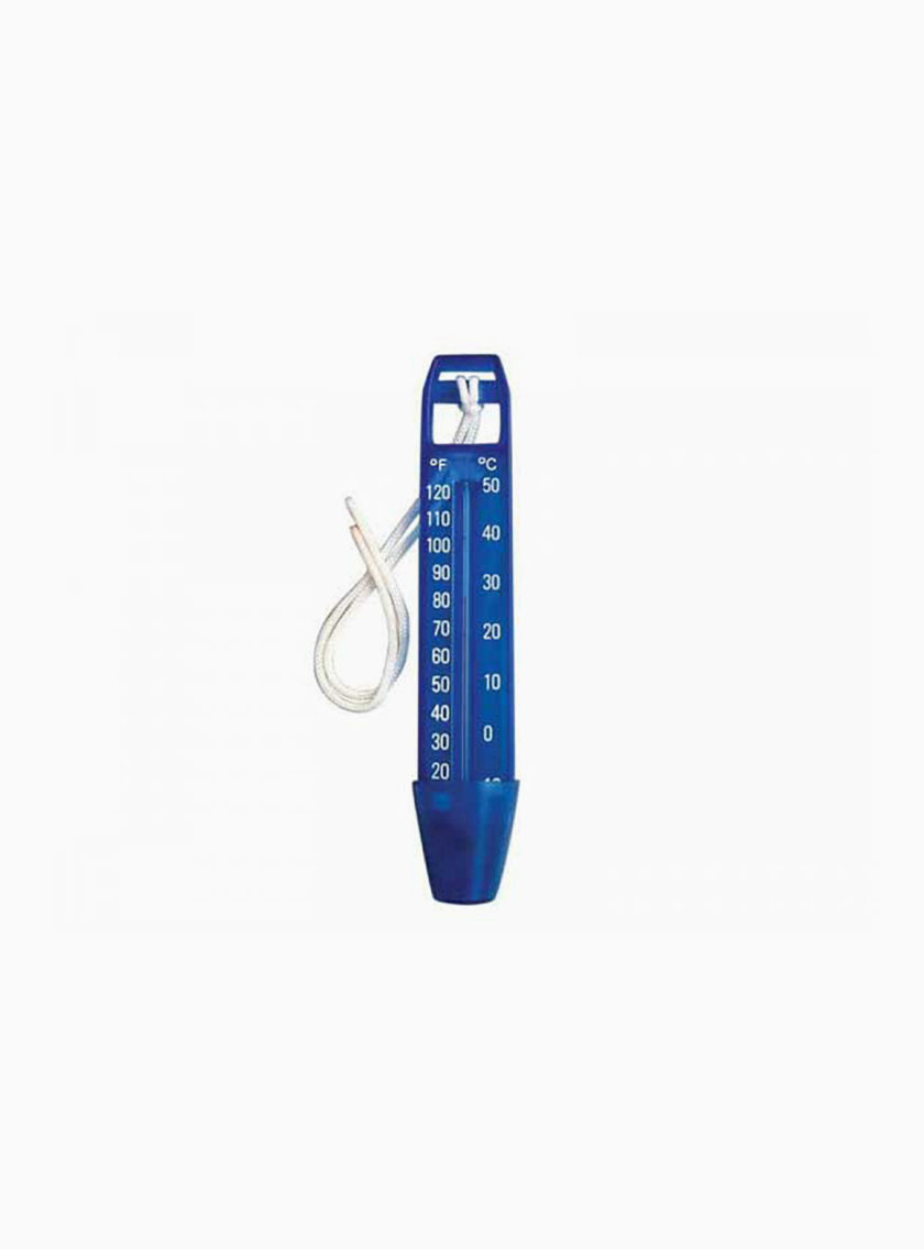 Thermomètre classique bleu