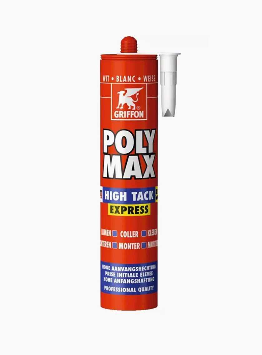 PolyMax High Tack Express Cartouche 435gr Blanc