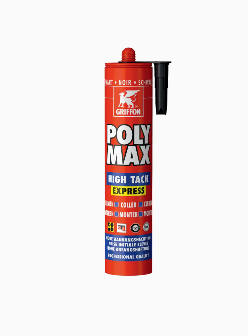 PolyMax High Tack Express Cartouche 435gr Noir