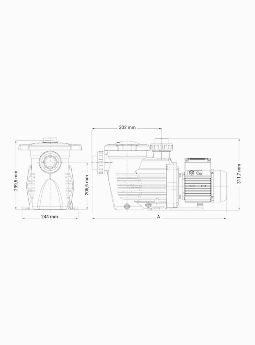 K-Flo 25,7m³/h Hayward mono – Image 2