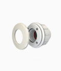 Buse d'installation pour Mini BRIO 2 et Mini BRIO+ pour piscine liner, enjoliveur blanc