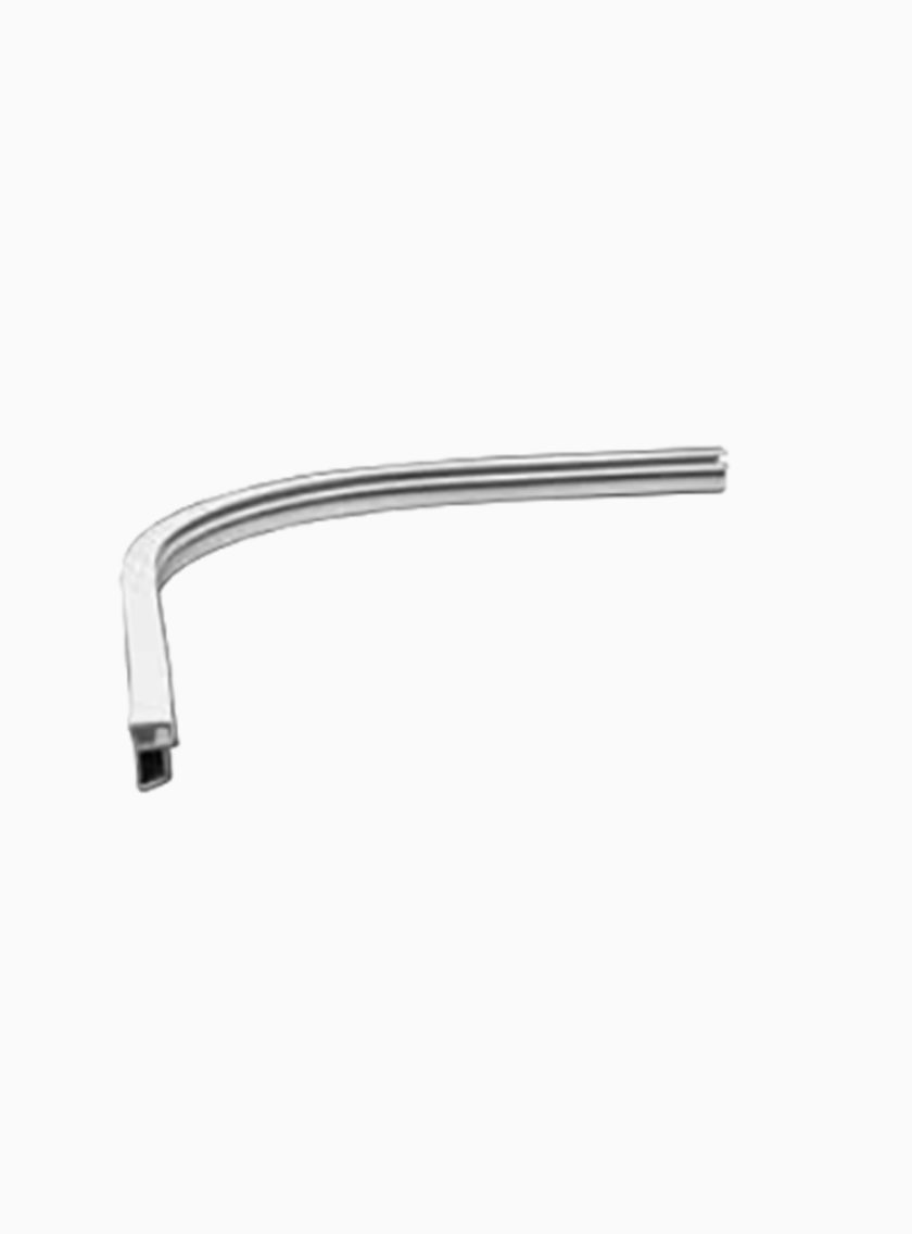 Rail PVC vertical angle R15