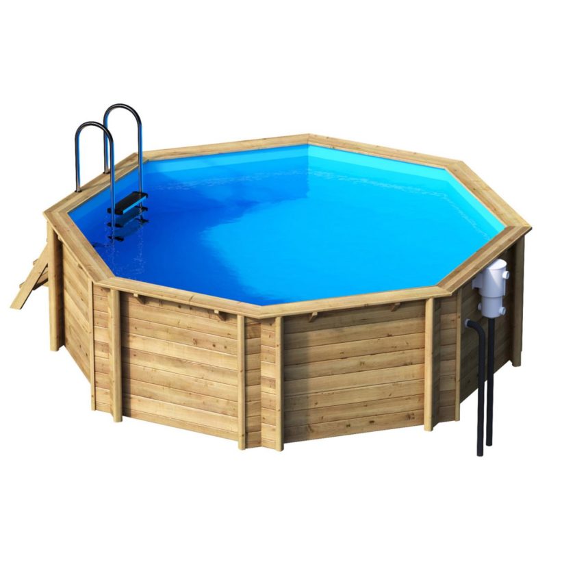Piscine bois weva 530, pin, bf, ht:133 – Image 2