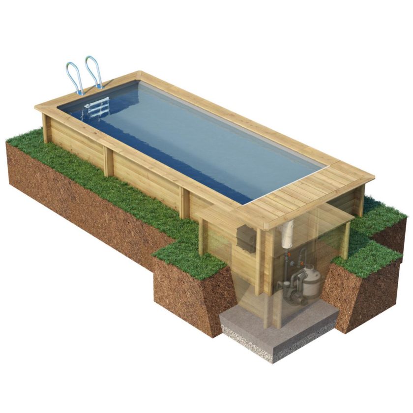 Piscine urbaine 6.00X2.50, gr, ht:1.33, chauffage – Image 3