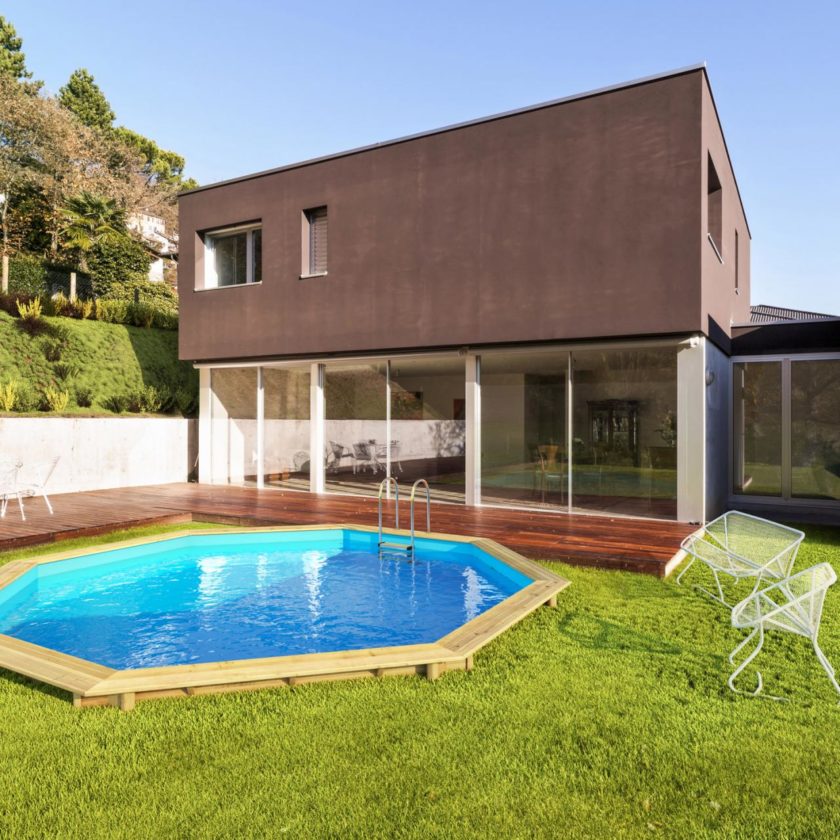 Piscine bois weva 530, pin, bf, ht:133