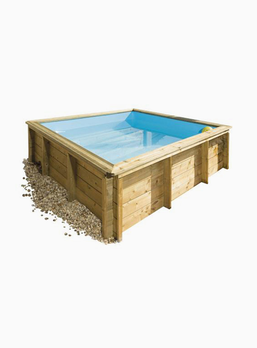 Piscine bois pistoche tropic junior 2,00 x 2,00m – Image 3