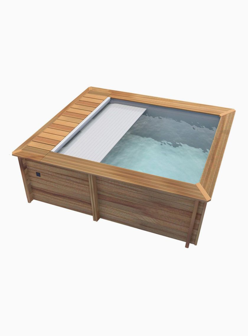 Piscine bois urbaine 4,20m x 3,50m