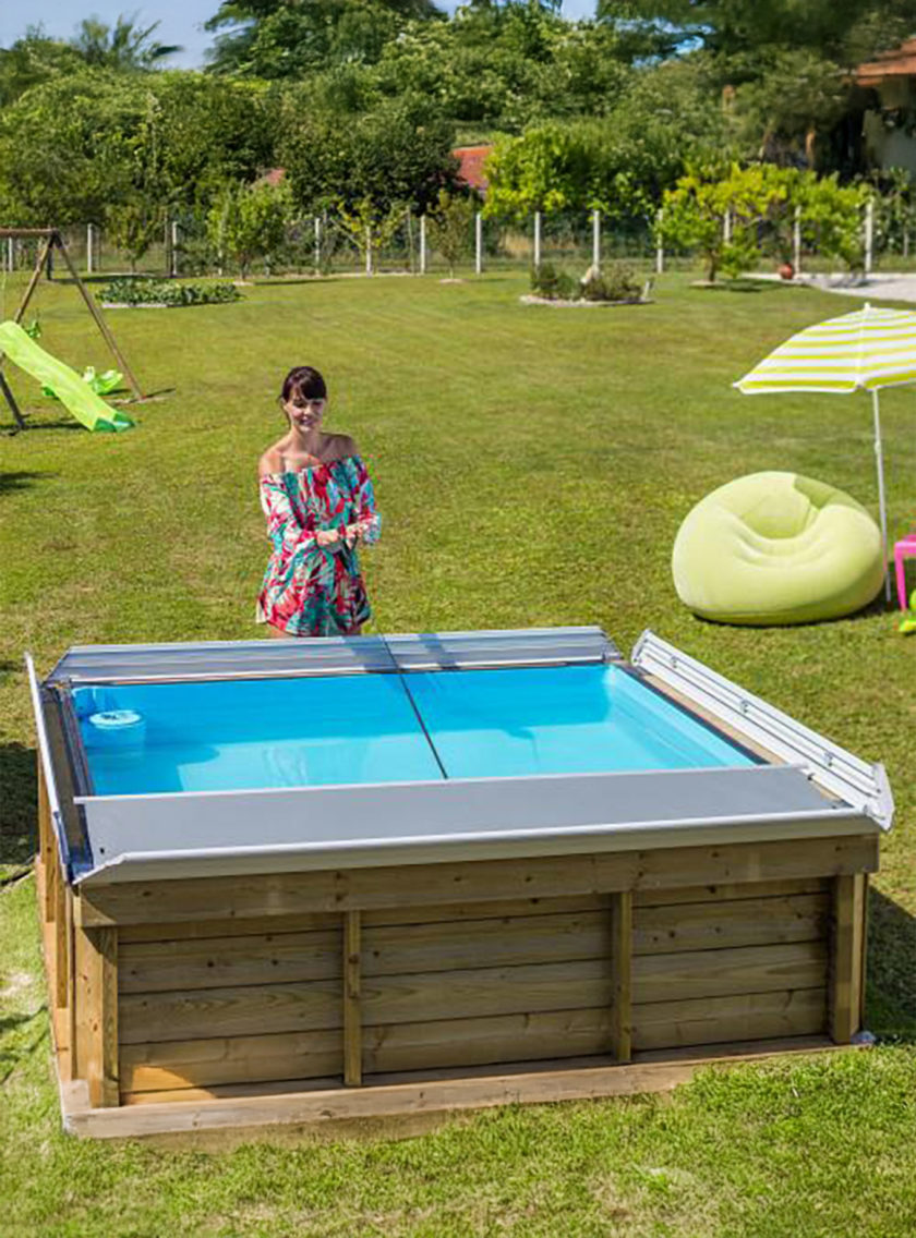piscine bois pistoche 2,00m x 2,00m – Image 5
